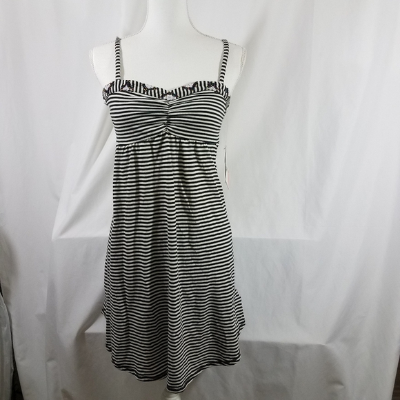 Roxy Stripe Sundress M Nwt - Picture 1 of 16